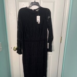 Love X Design Elegant Black Lace Dress size 1X
